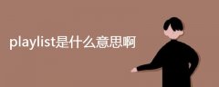 playlist是什么意思啊
