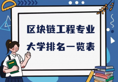 全国区块链工程专业大学排名（2023最新排名一览表）