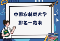 中国有哪些农业大学？2023中国农林类大学排名一览表
