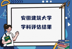 2023安徽建筑大学第五轮学科评估结果，附完整版学科评估名单